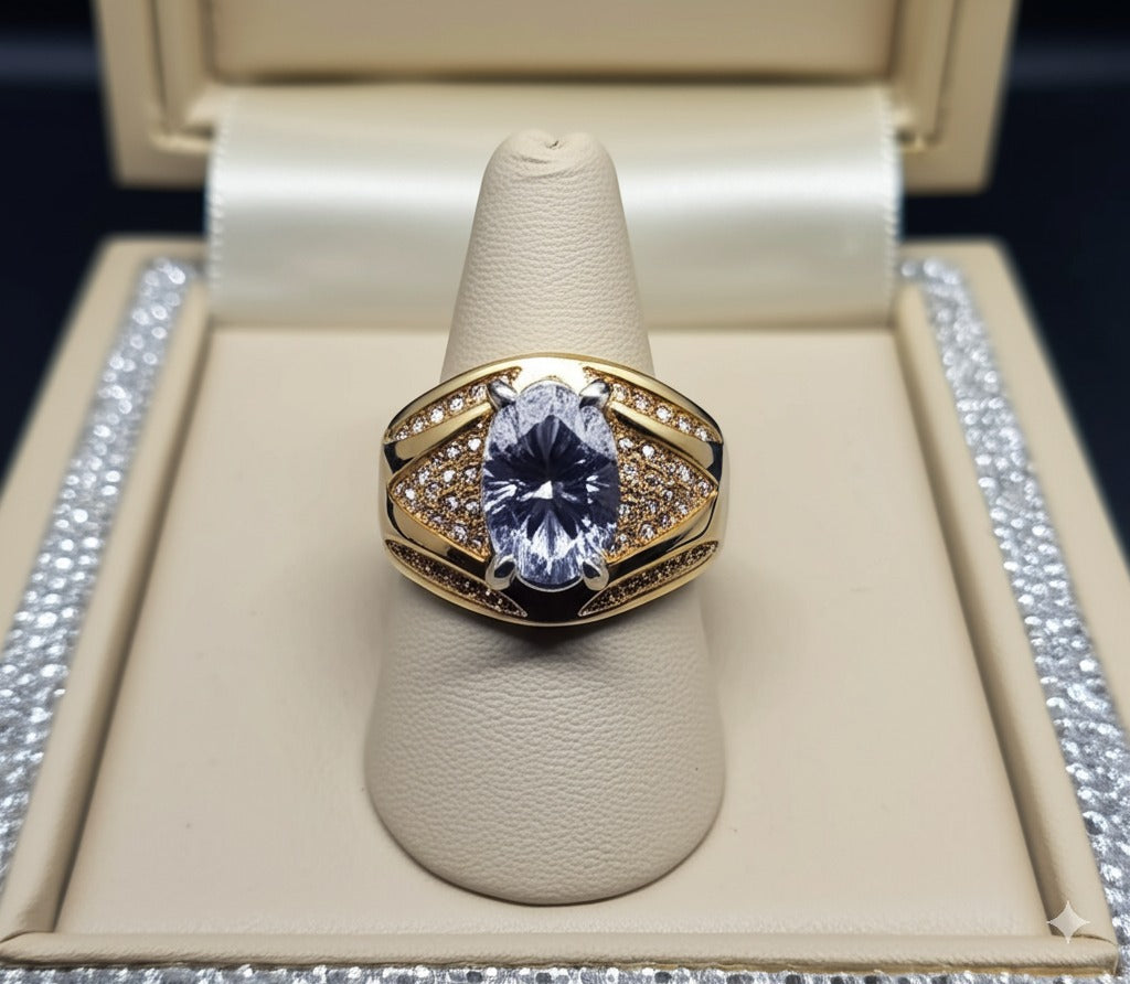 Cubic Zircon Ring