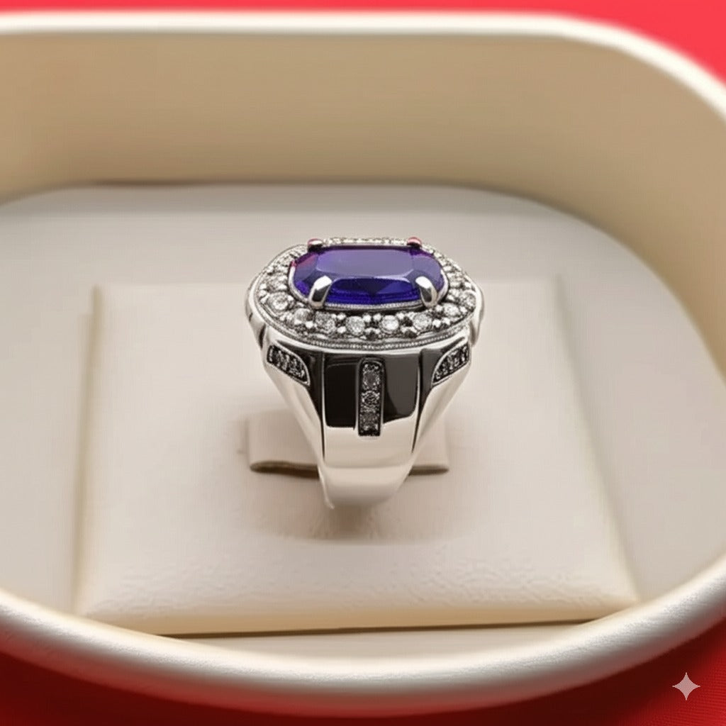 Blue sapphire Ring (9 g)