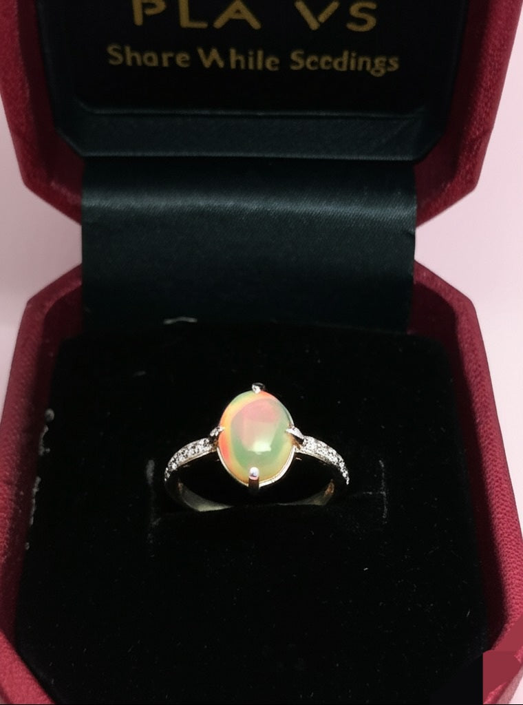 White opal Ring