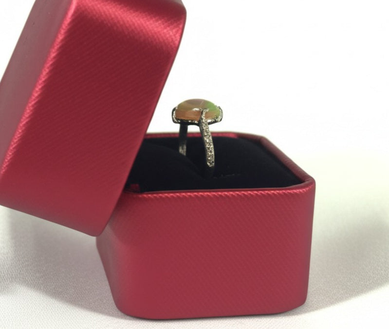 White opal Ring