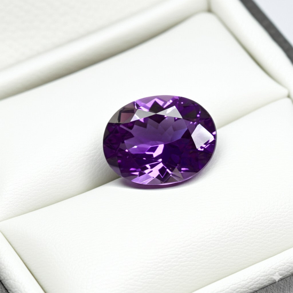 Ceylon purple sapphire