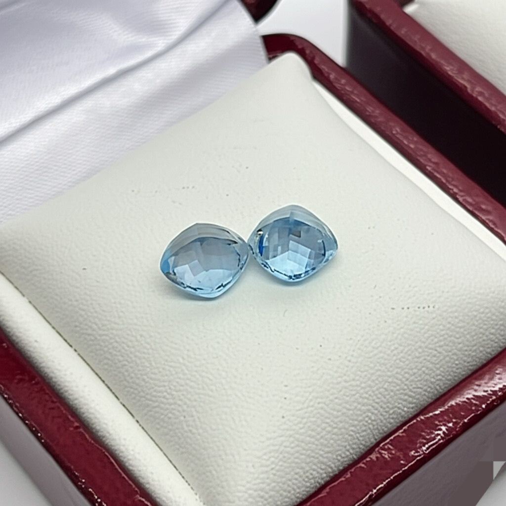 Sky blue topaz