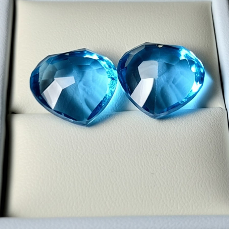 Sky blue topaz