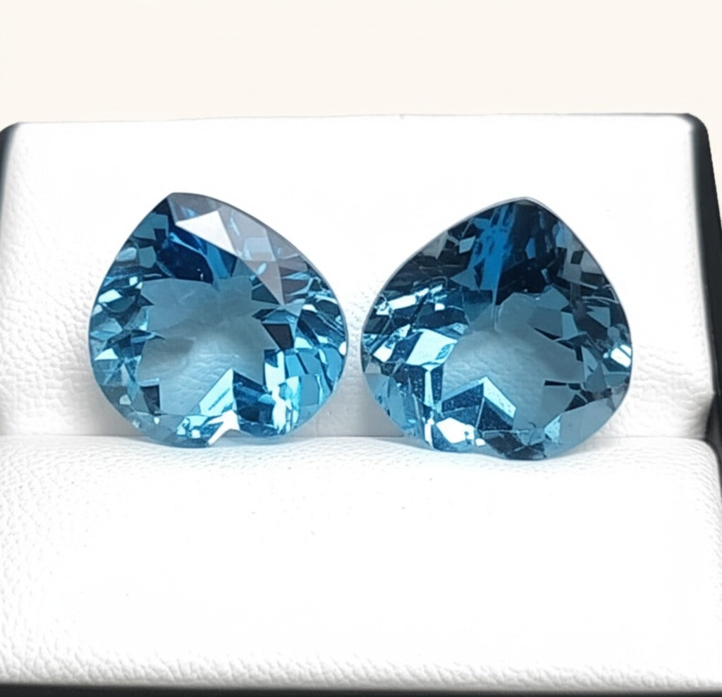 Sky blue topaz