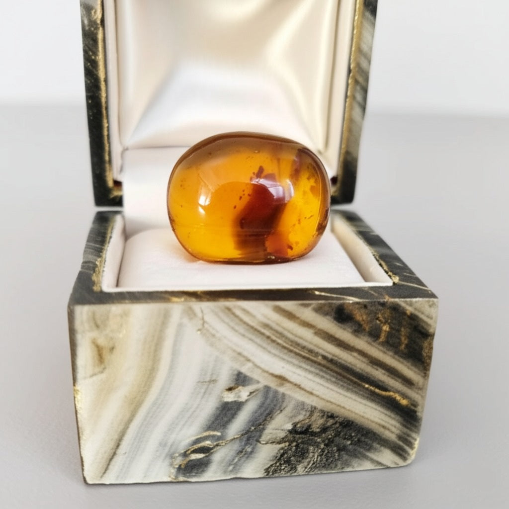Yellow amber