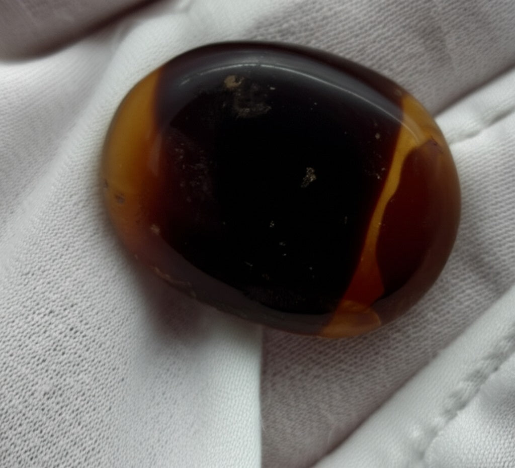 Yellow black amber