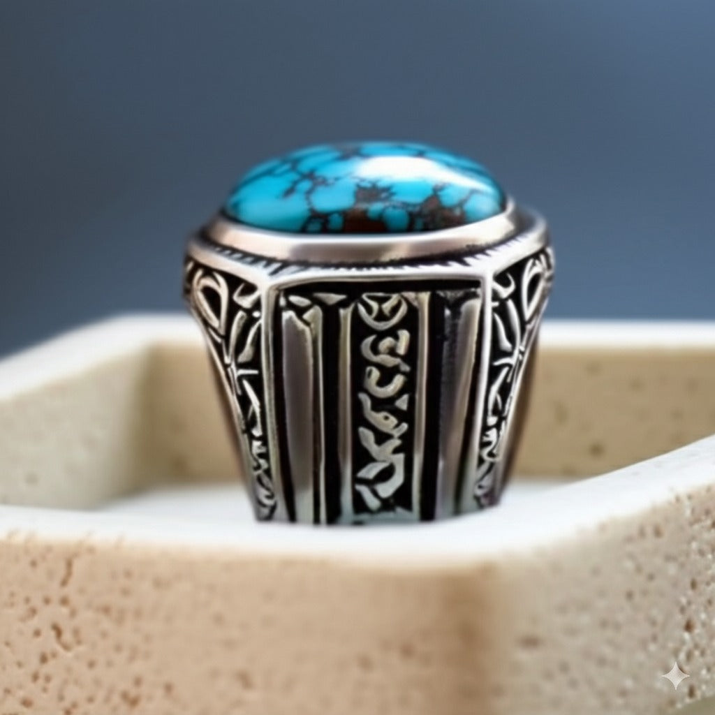 Blue Turquoise Ring