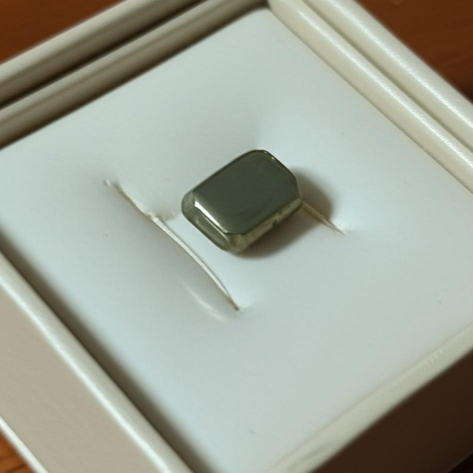Natural golden Pyrite stone