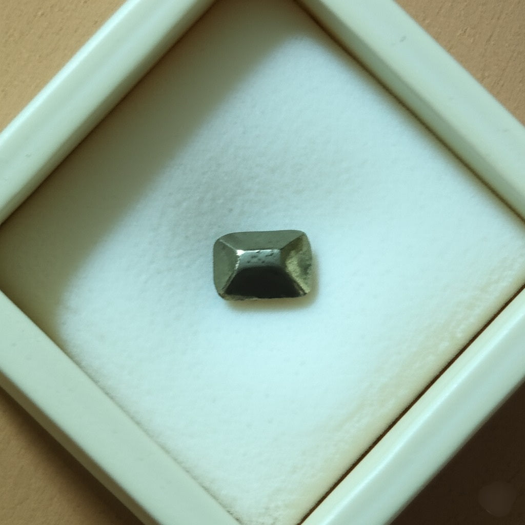Natural golden Pyrite stone