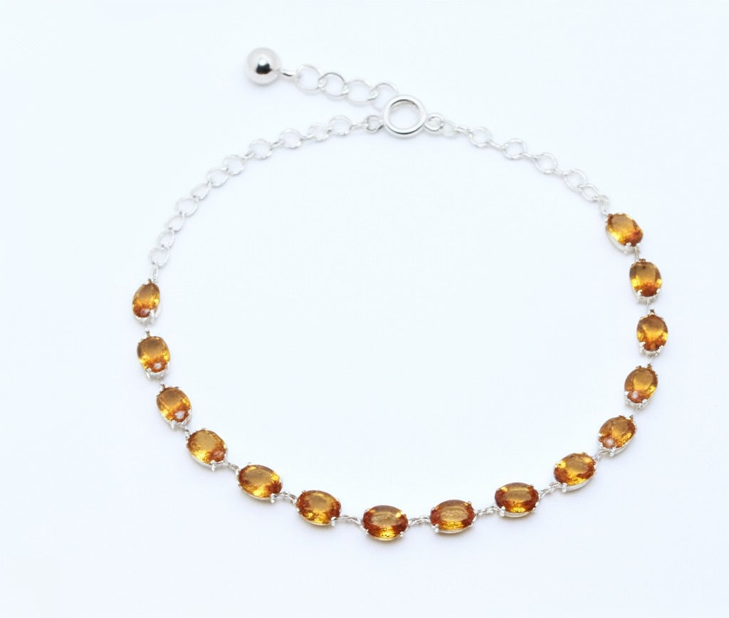 Women's zircon bracelet