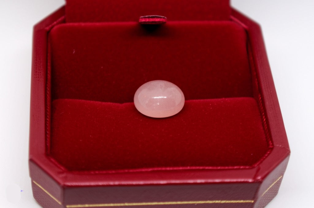Rose Quartz women's ring