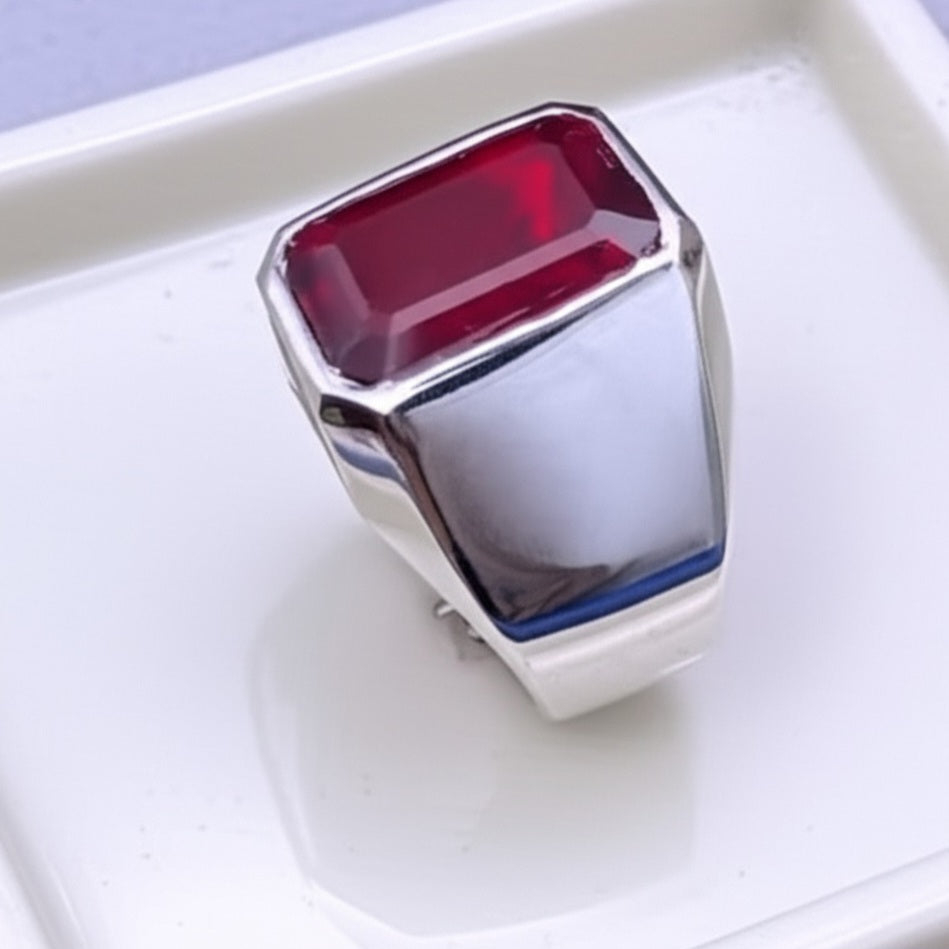 Anari yaqoot Ring