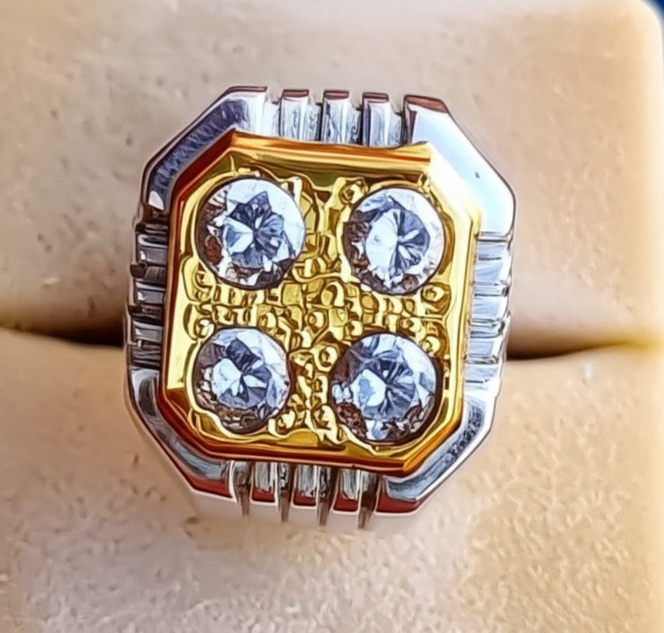 Men's diamond ring