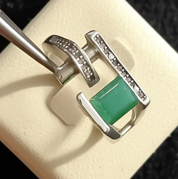 Men's Emerald Ring
