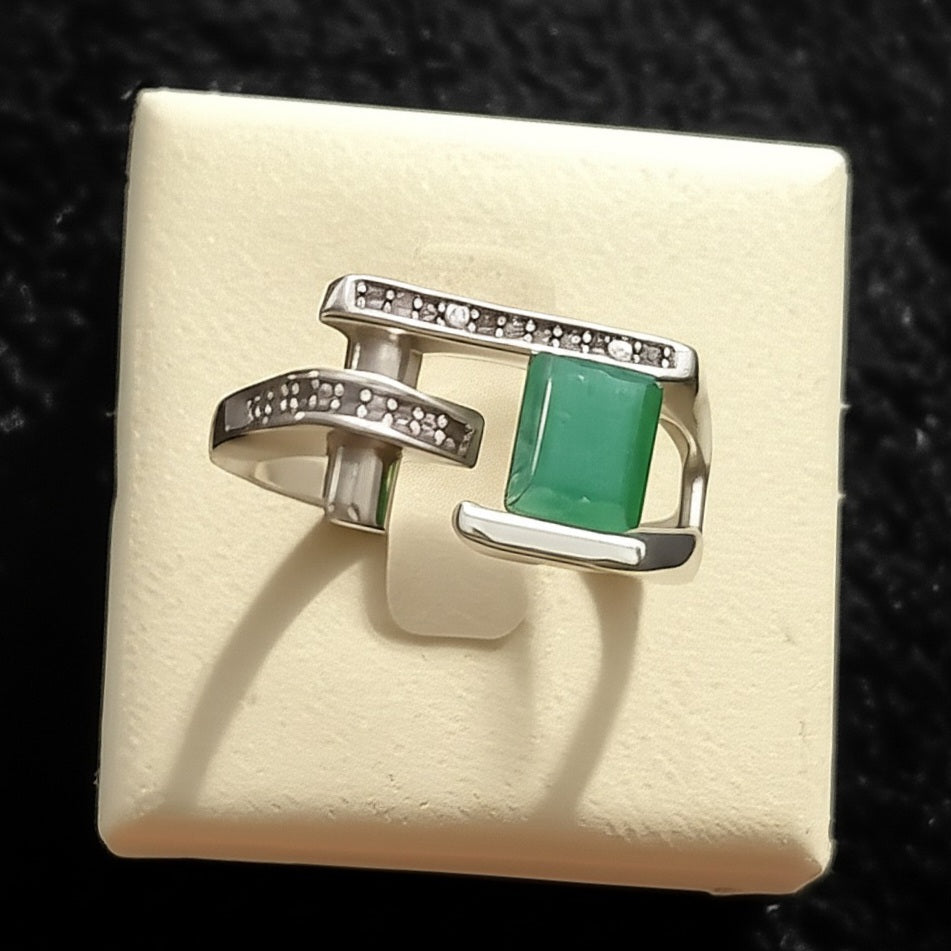 Men's Emerald Ring