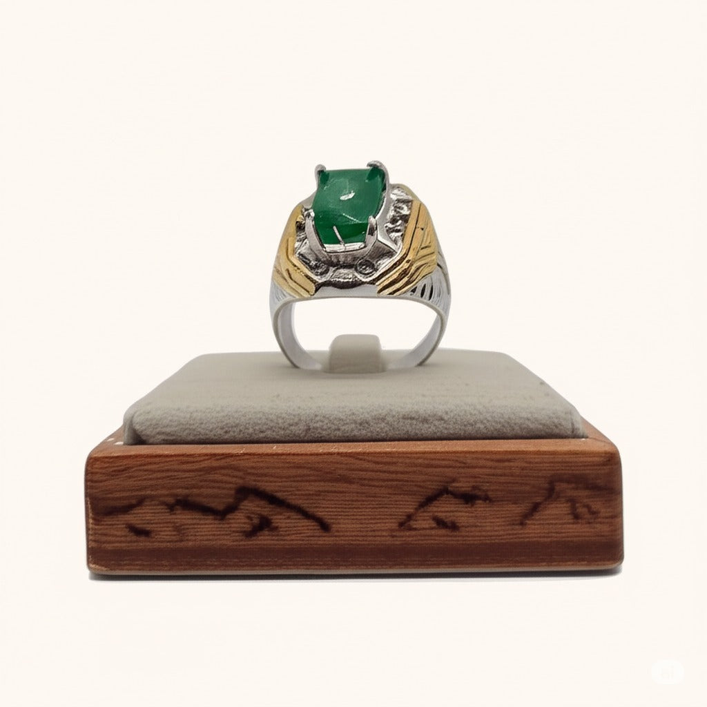Zambian Emerald Ring