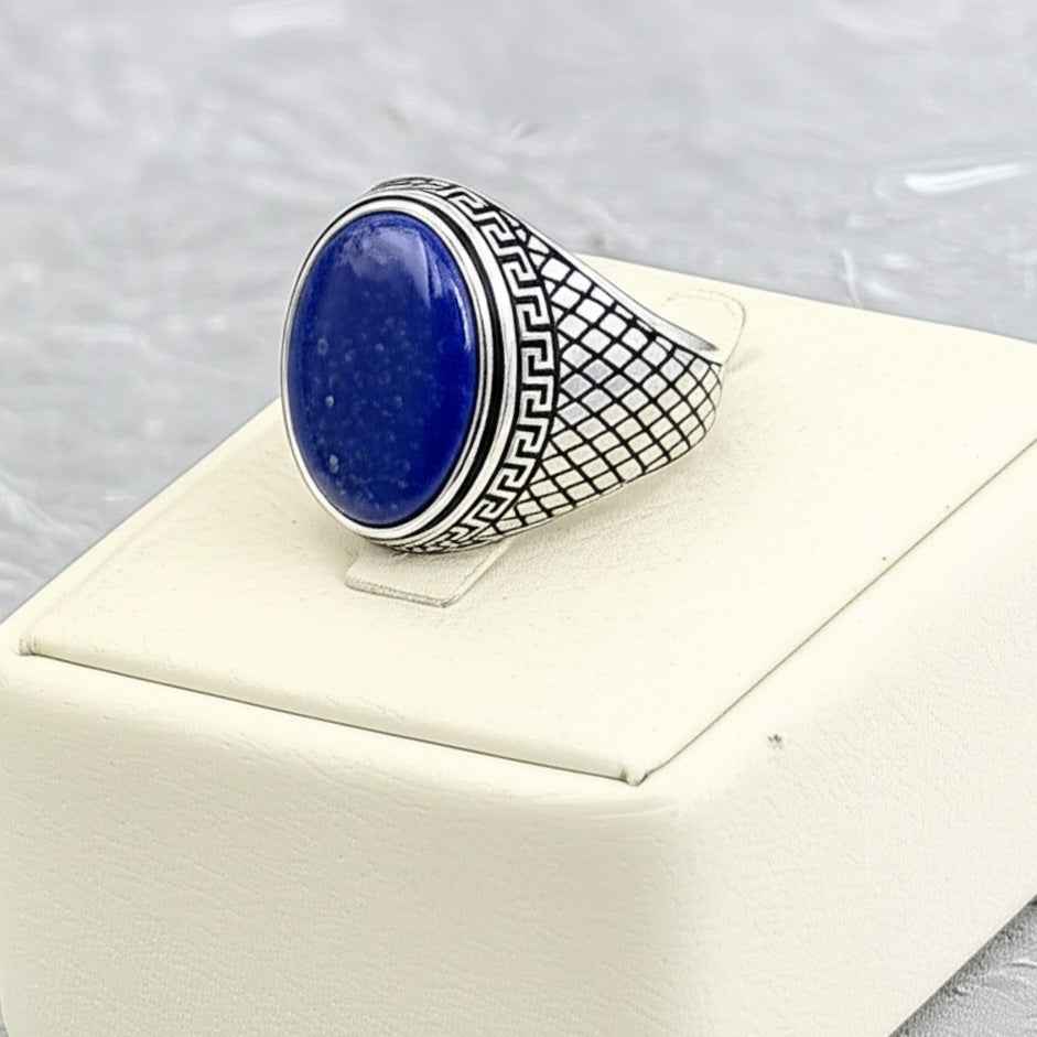 Men's Lapis Ring