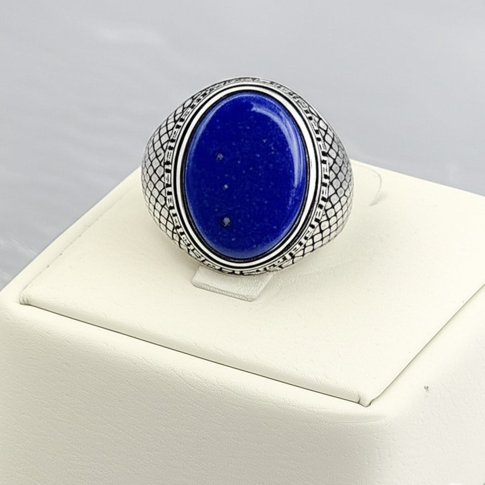 Men's Lapis Ring