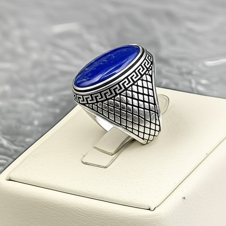 Men's Lapis Ring