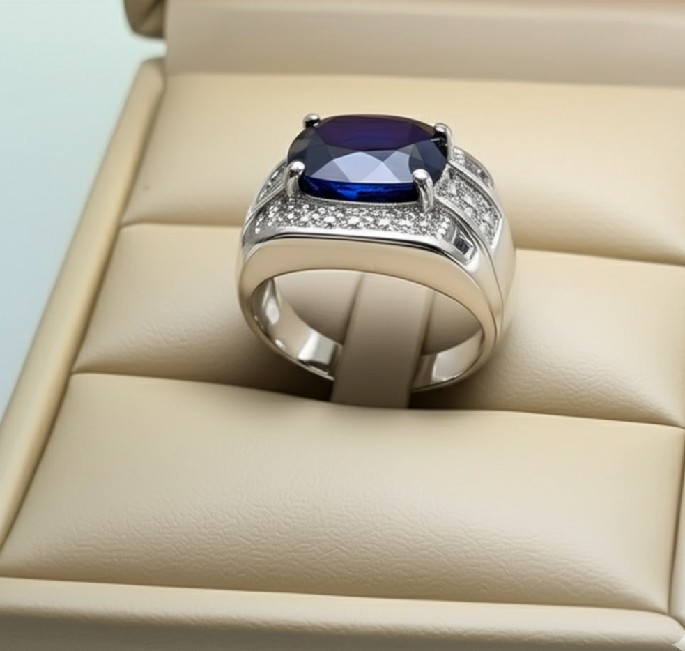 Blue sapphire Ring