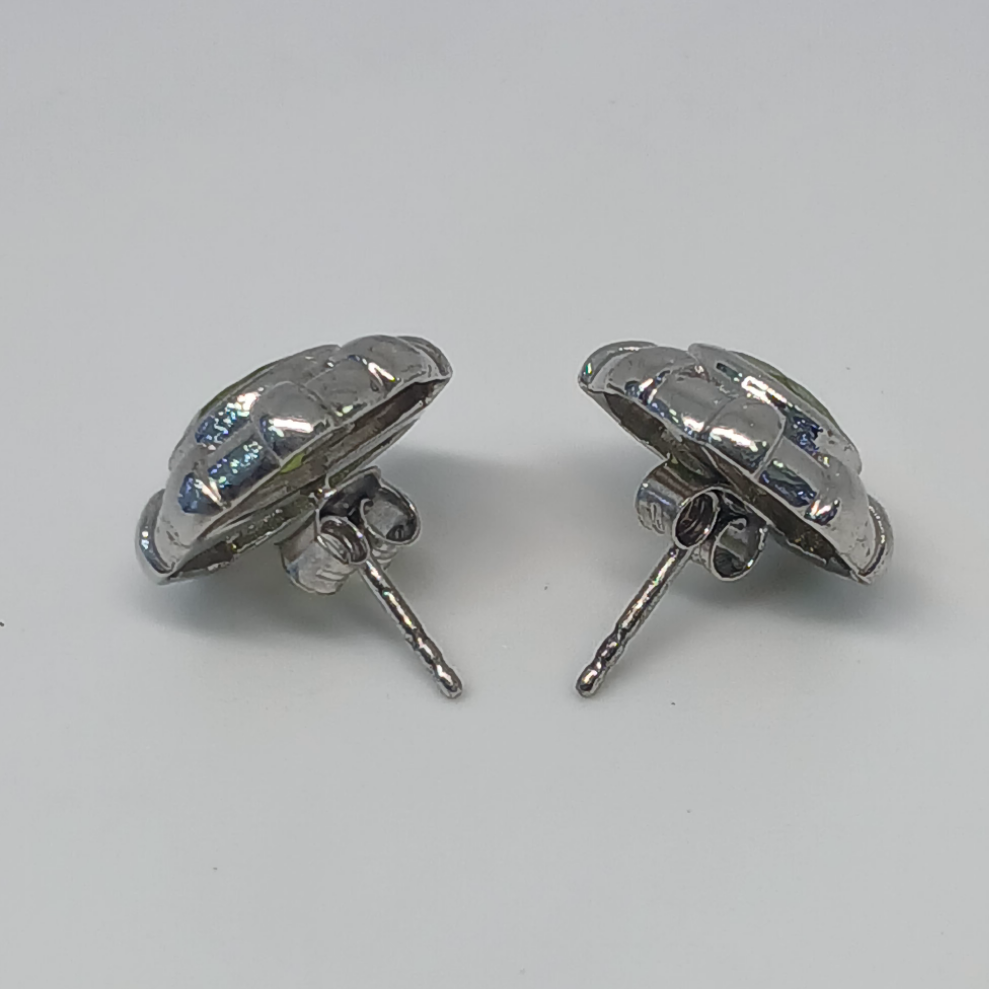 Women's peridot earrings (tops)