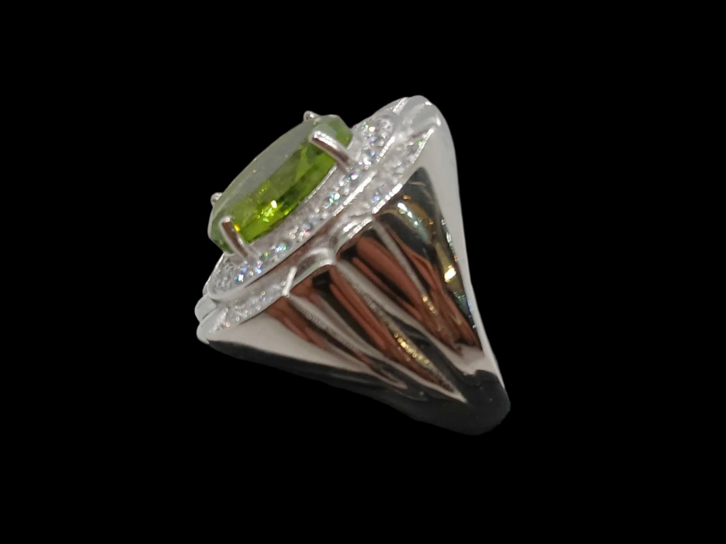 Men's Peridot ring