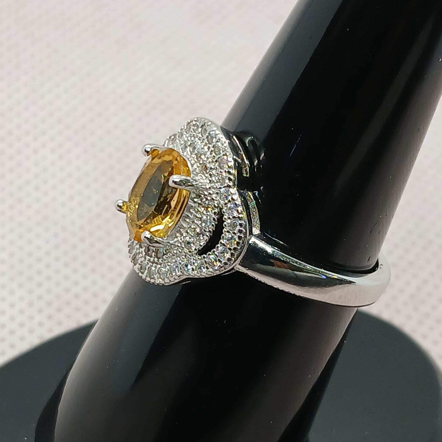 Women's yellow sapphire Ring