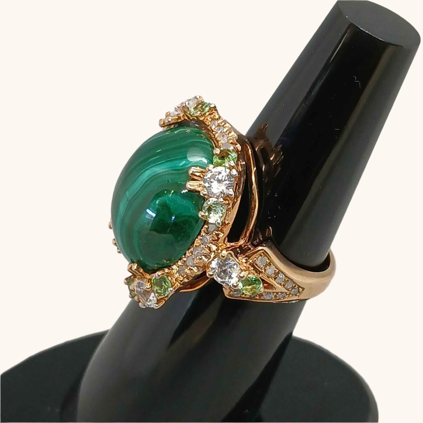 Women's Malachite Ring