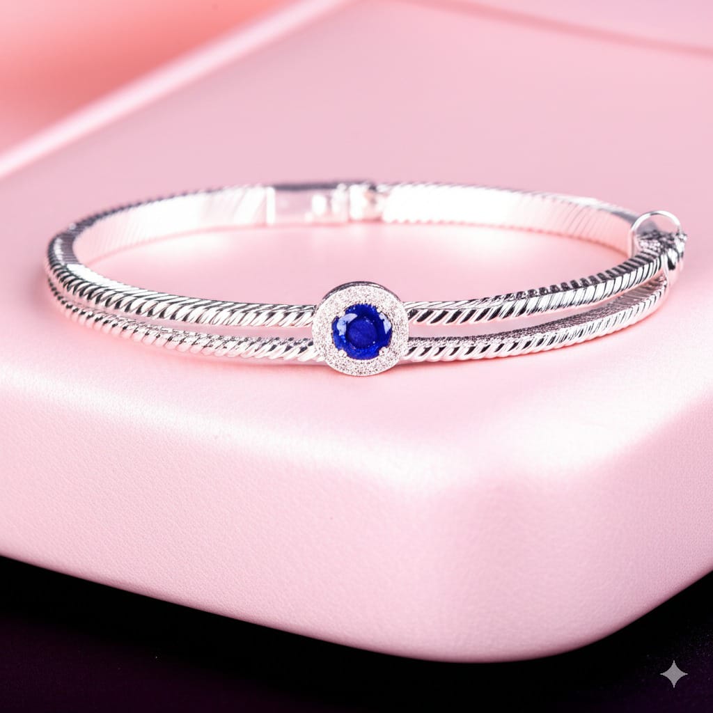 Women's luxury bracelet (sapphire)