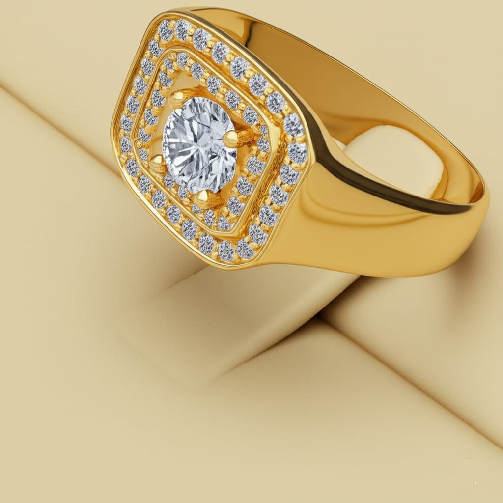 Men's diamond ring