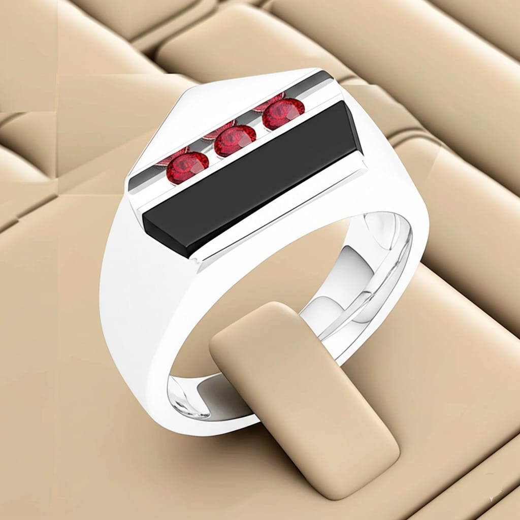 Men's ruby ring