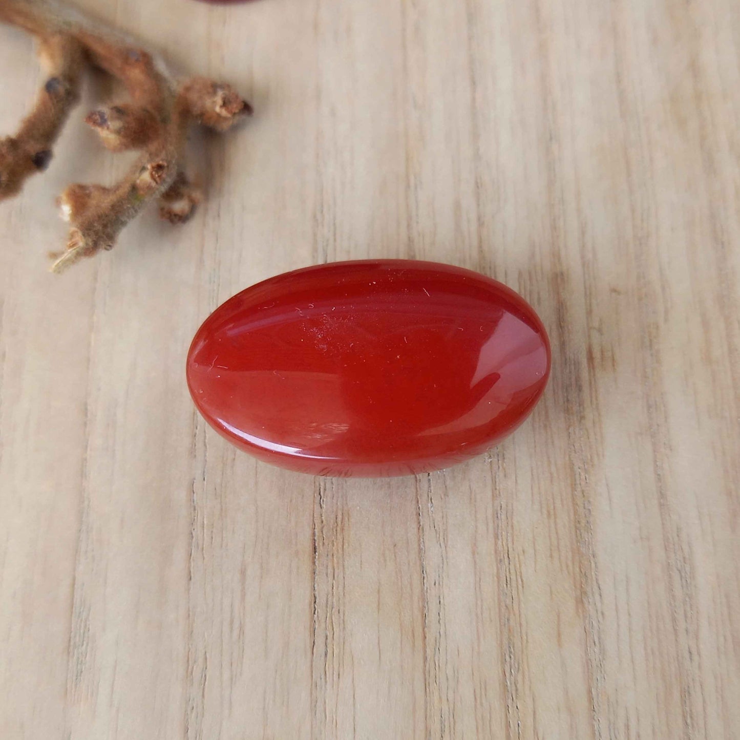 Carnelian gemstone