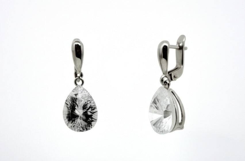 White Topaz Women's earrings
