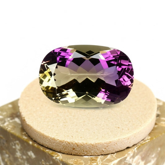 Unlocking power Ametrine gemstone