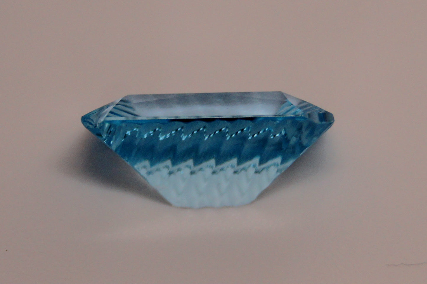 Sky blue topaz pendant