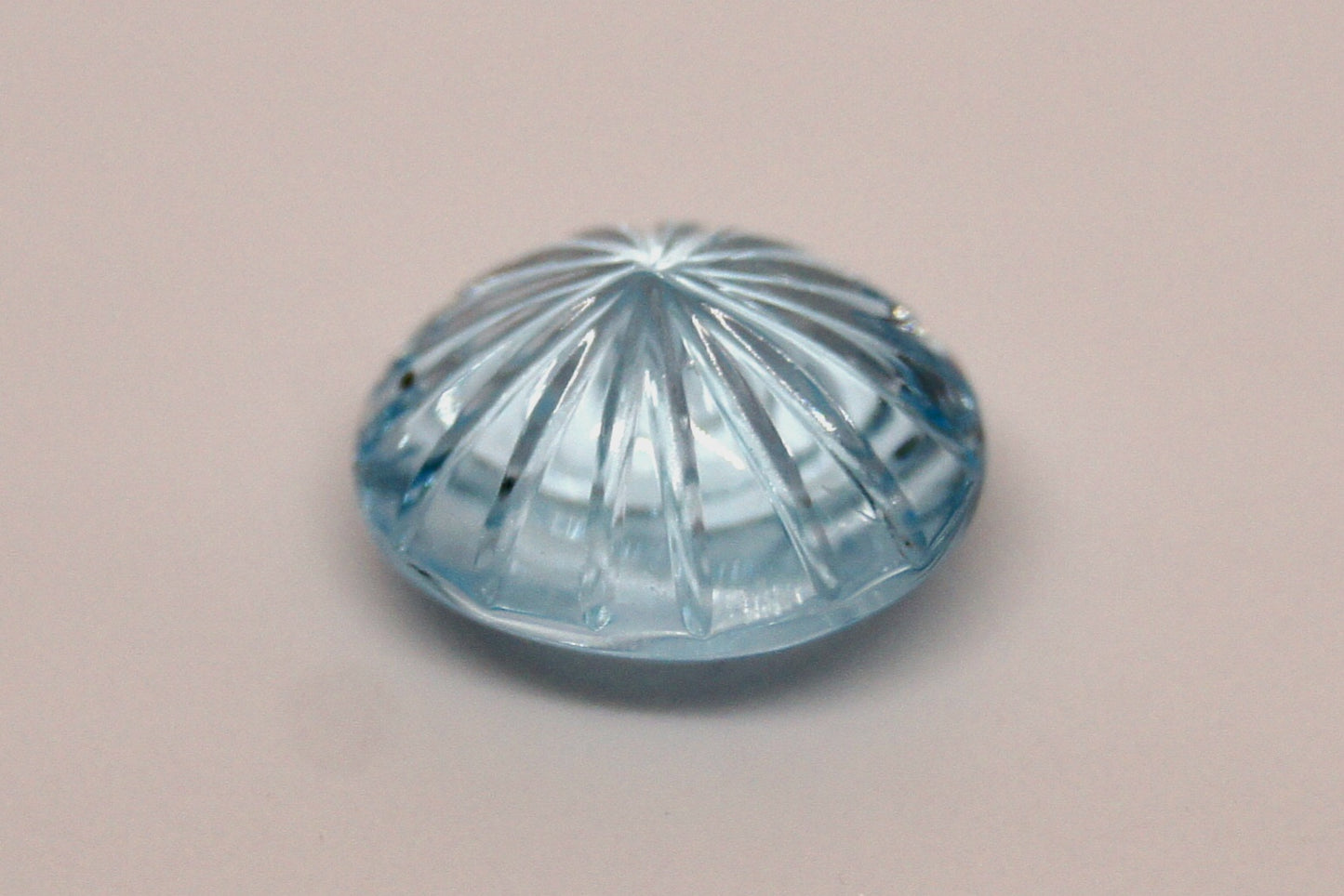Sky blue topaz women's ring