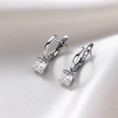White Topaz Women's earrings