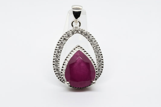 Women's ruby pendant