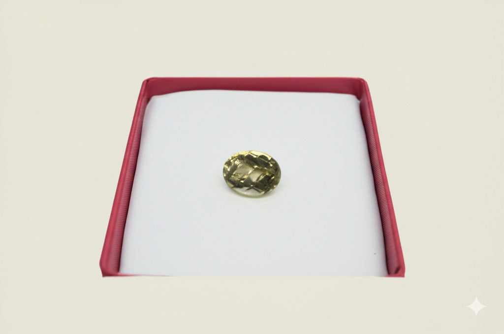 Women's green tourmaline ring
