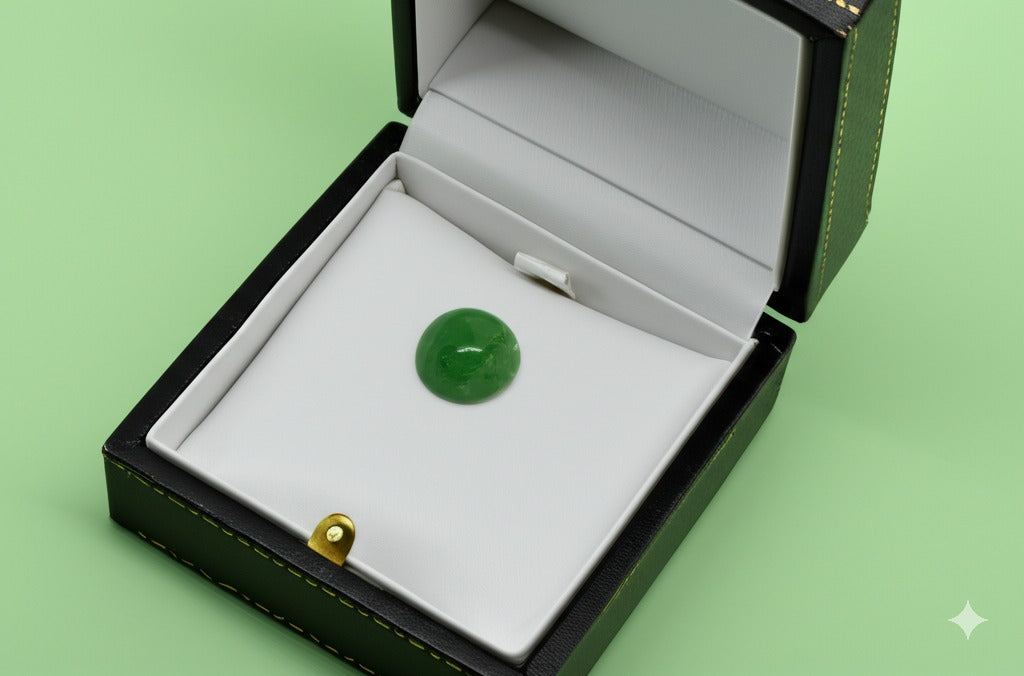 Women's nephrite pendant