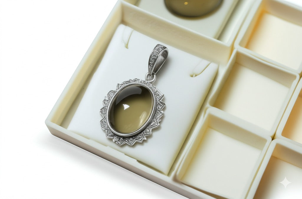 Women's citrine pendant