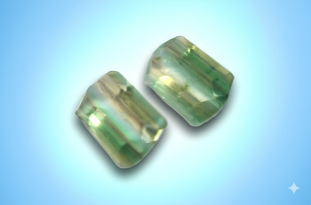 Banded flourite Women's earrings