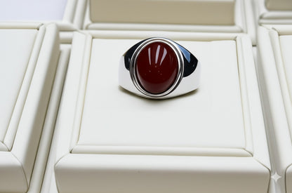 Men's yameni agate  Ring