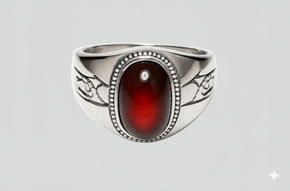 Men's yameni agate  Ring