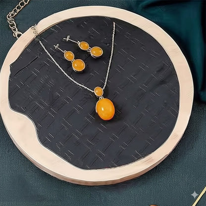Women's Amber jewelry set