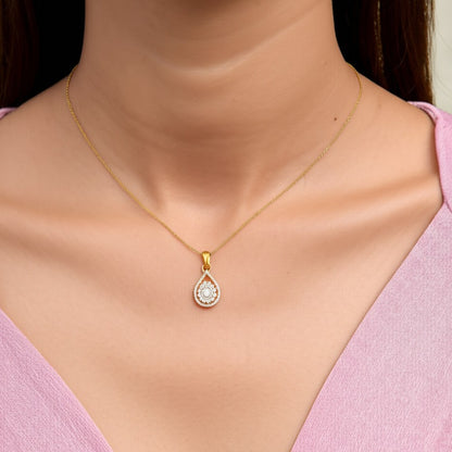 Women's luxury diamond jewelry set
