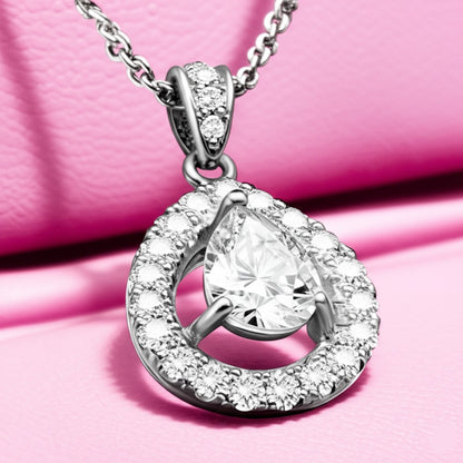 Women's luxury diamond jewelry set