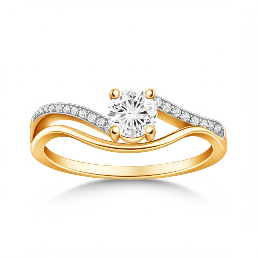 Women's luxury diamond Ring