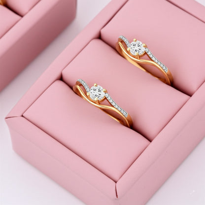 Women's luxury diamond Ring