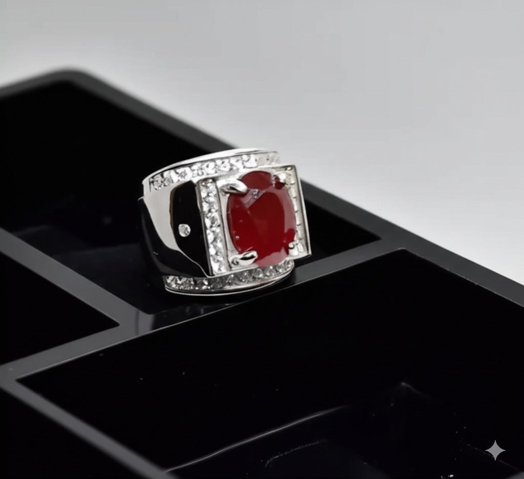 Men's Ruby Ring
